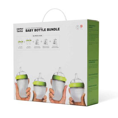 Comotomo Baby Bottle Bundle Pack