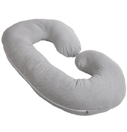 GreenLeaf Full Body Pregnancy Pillow C Shape Grey